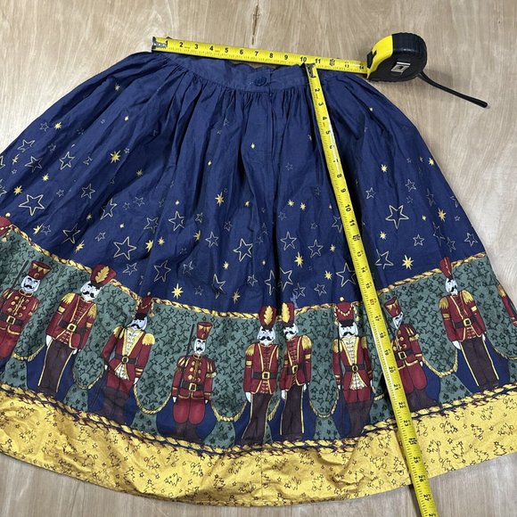 Hell Bunny Nutcracker Skirt Size Small UK 10 - Picture 3 of 5